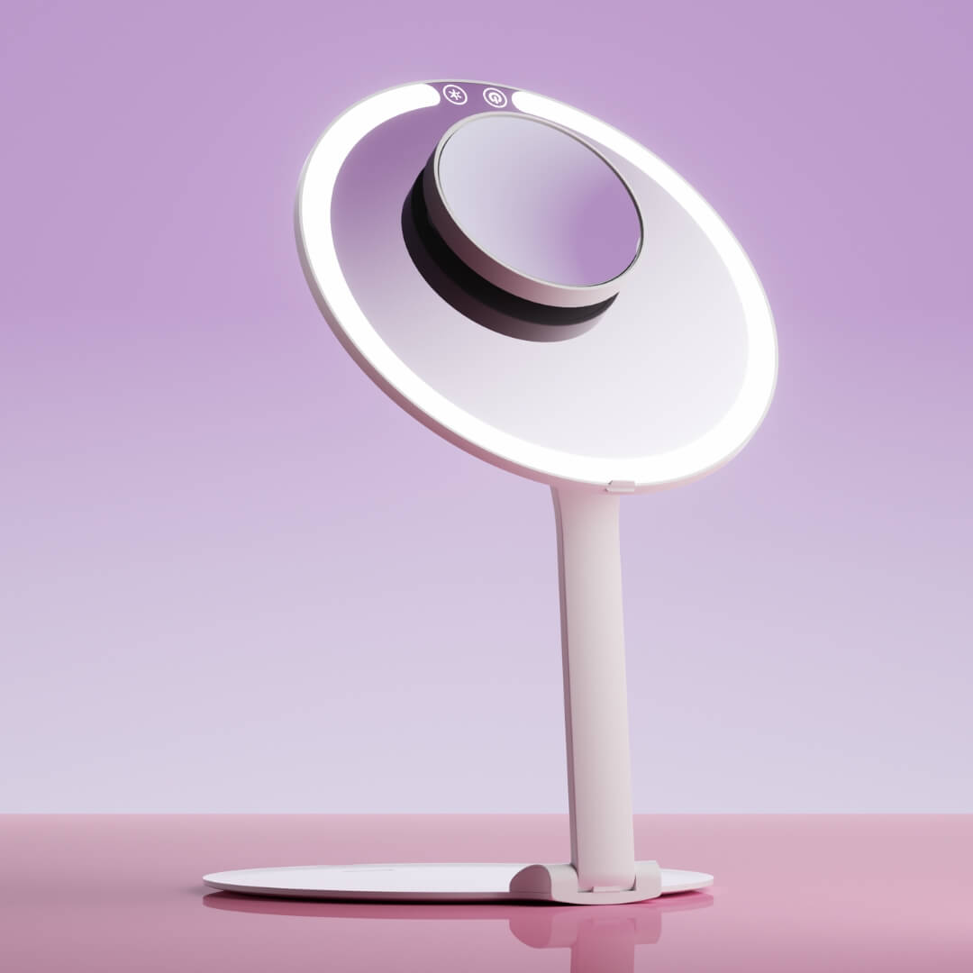 Abigail LED Travel Mirror