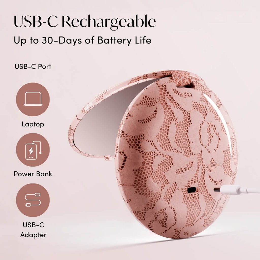 Mini Taylor LED Compact Mirror